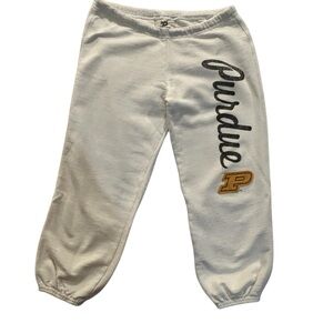 Purdue University Boilermakers Sweatpants Capris S